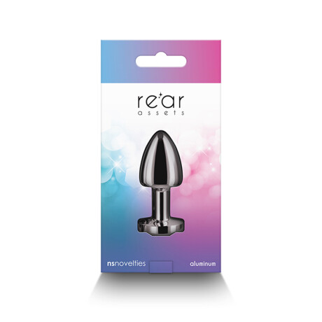 Plug Anal Metal Rear Assets Petite Negro