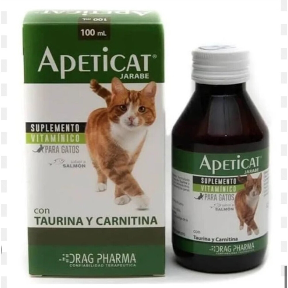 JARABE APETICAT DRAG PHARMA SUPLEMENTO GATOS 100ML JARABE APETICAT DRAG PHARMA SUPLEMENTO GATOS 100ML