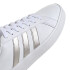 Championes de Mujer Adidas Grand Court Base 2.0 Blanco - Plateado