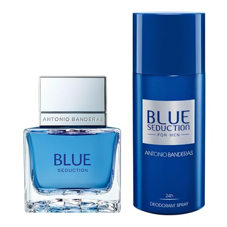 Set perfume Antonio Banderas Blue Seduction 100ml + desodorante 150ml Set perfume Antonio Banderas Blue Seduction 100ml + desodorante 150ml