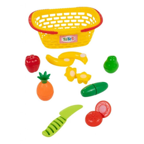 Cesta Set Juguete Frutas Y Verduras Calesita Infantil Cocina Cesta Set Juguete Frutas Y Verduras Calesita Infantil Cocina