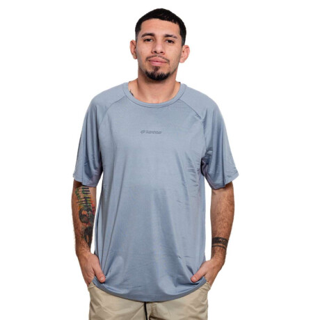 Lotto Remera Manga Corta De Hombre Nero Gris