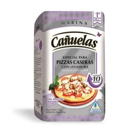 HARINA CAÑUELAS 1K P/PIZZA C/LEVADURA HARINA CAÑUELAS 1K P/PIZZA C/LEVADURA