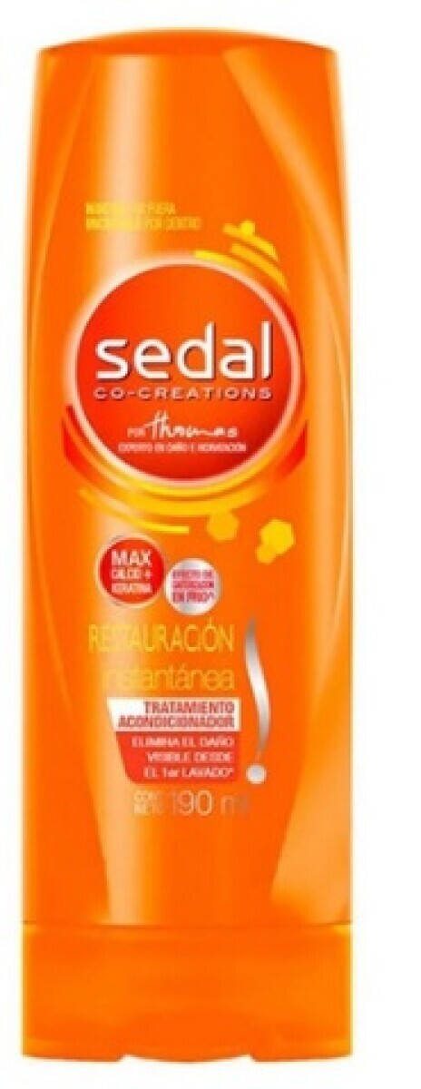 Sedal Shampoo Restauración Instantánea 190ml – Cabello Suave y Reparado