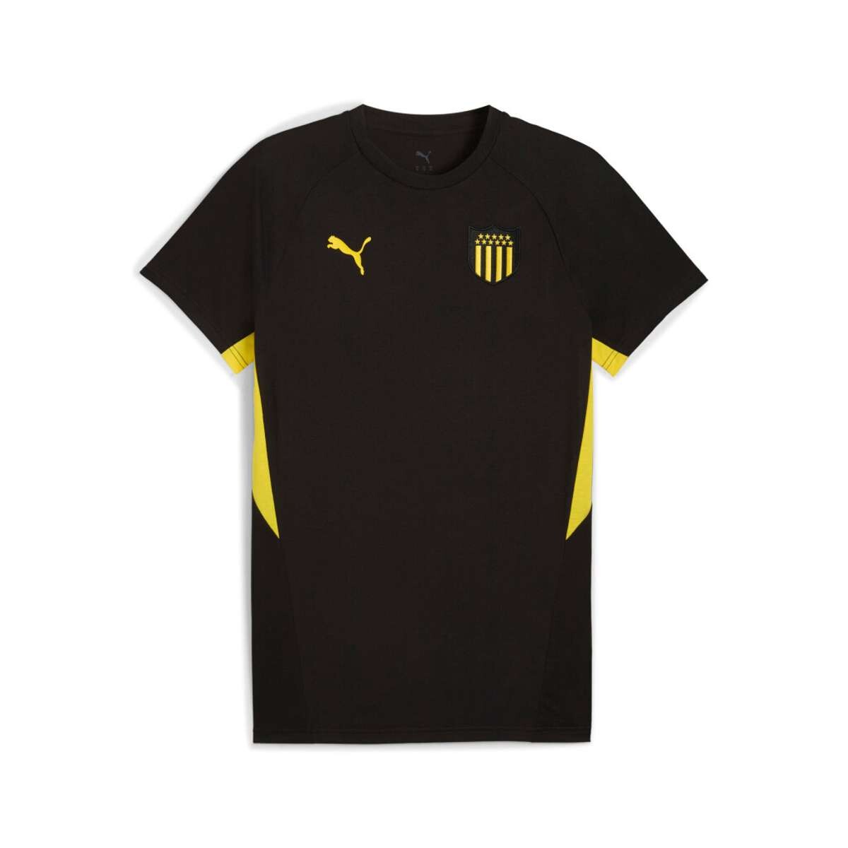 Remera Cap Evostripe Tee de Hombre - Negro 