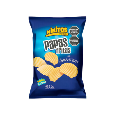 PAPAS MEDIANAS NIKITOS 65 GRS Corte Americano