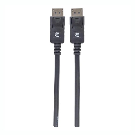 Cable Displayport MAHATTAN Macho/Macho 4K Longitud 1M Cable Displayport MAHATTAN Macho/Macho 4K Longitud 1M