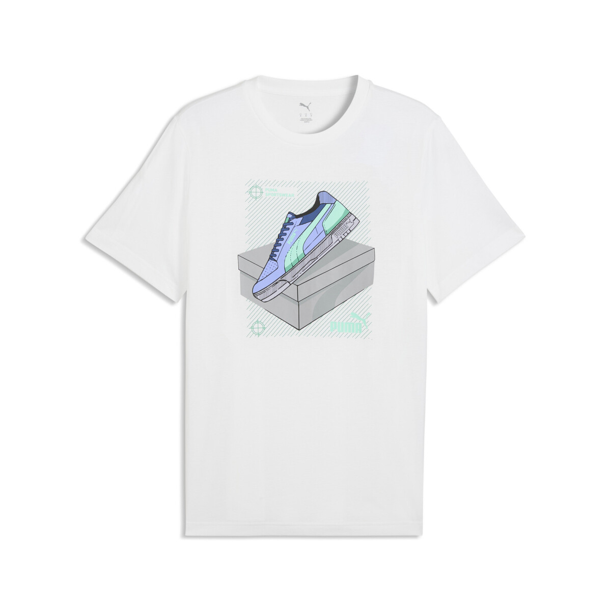 Remera Gráfica Sneaker 69177702 - Blanco 