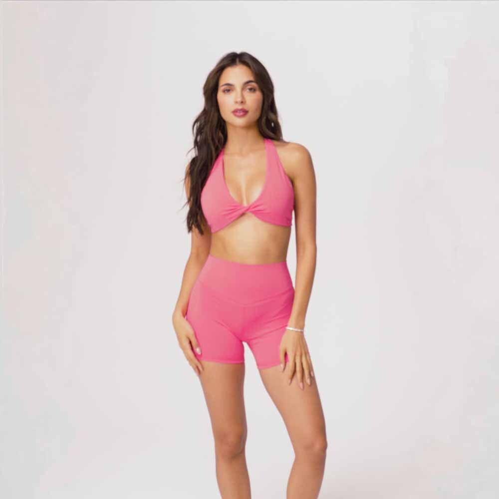 Top Pureluxe Plunge Low Impact Bra Mujer Black