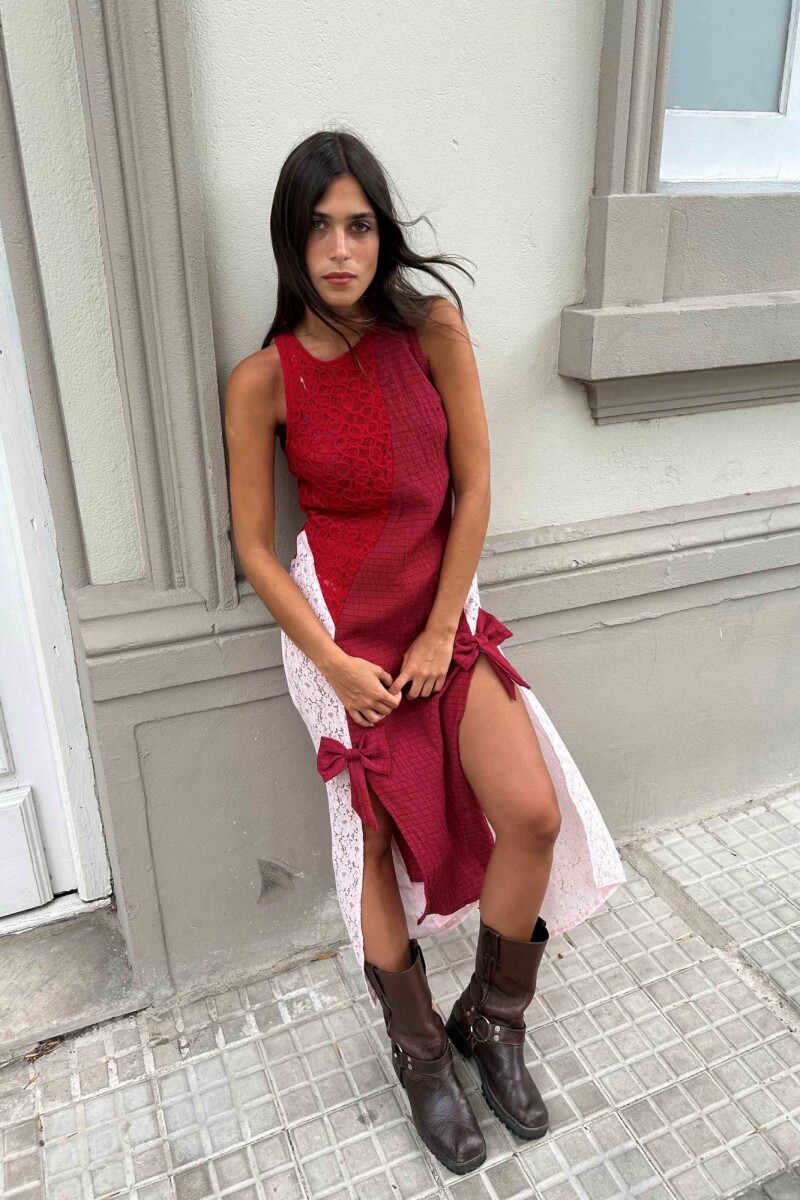 Vestido Moños - Rouge 