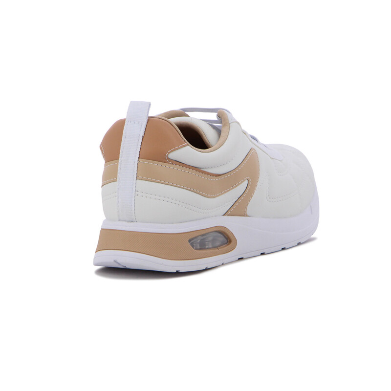 Championes Comfortflex Mujer Blanco-almendra