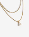 Collares Cortos Strass Collares Cortos, Strass Basics - Dorado