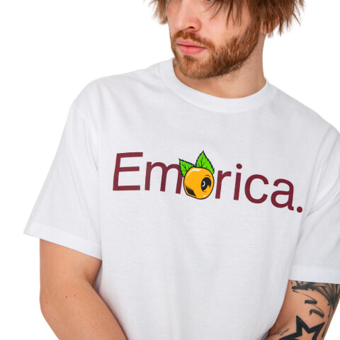 REMERA EMERICA PURE OJ White