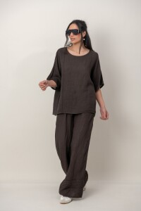 BLUSA PETRA Chocolate