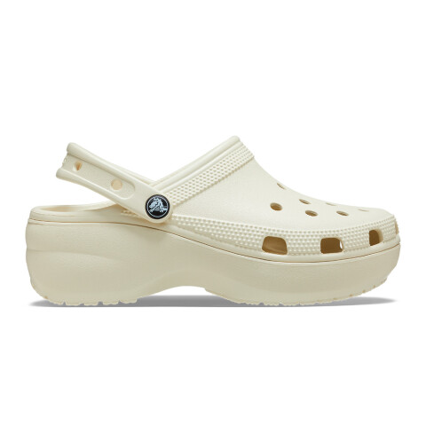 Plataformas Crocs Classic Clog W Mujer Bone