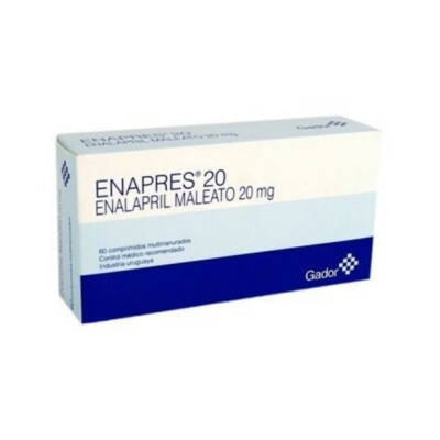 Enapres 20 Mg. 60 Comp. Enapres 20 Mg. 60 Comp.