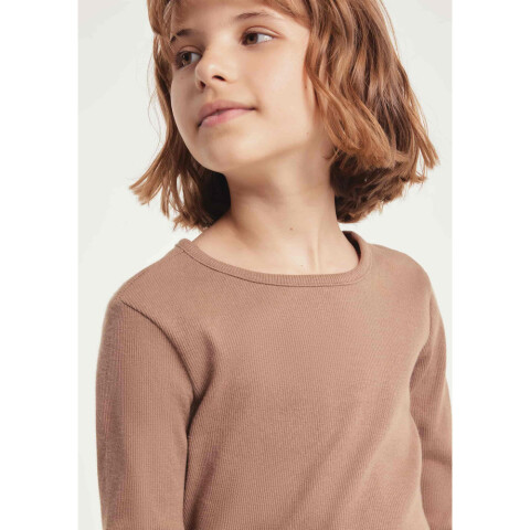 BLUSA ML FEM MARROM MEDIO