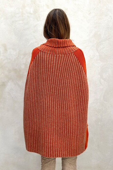 PONCHO QUINTINA NARANJA