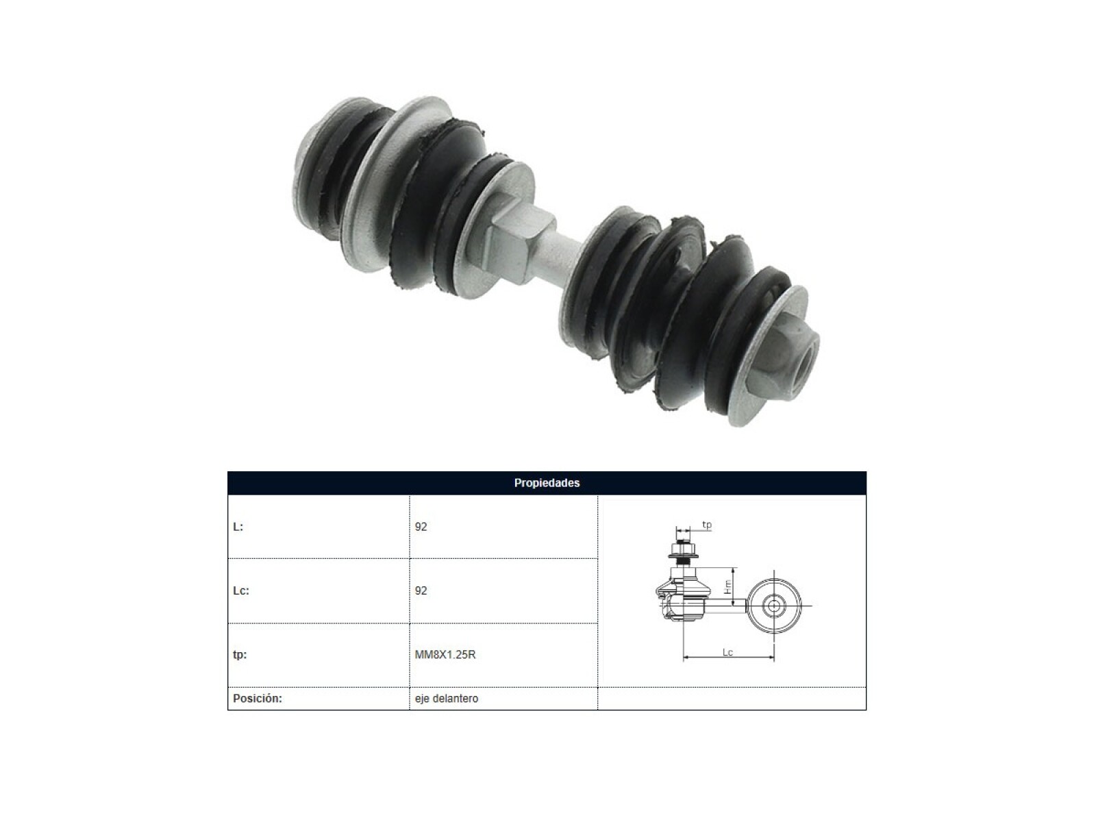 Bieleta Byd F0 Gli Citroen C1 Faw V5 Jac J2 Peug 108/107 Toyota Yaris/Etios 99-25 Der/Izq 
