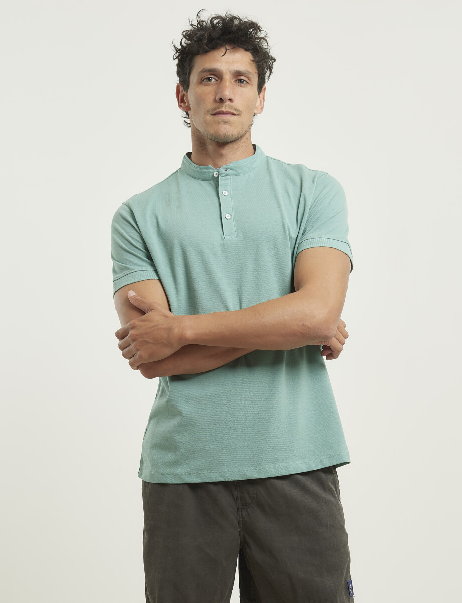 520304 REMERA NAVIGATOR Verde Medio