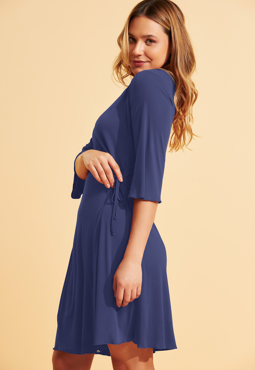 BATA MERYL MANGA 3/4 - AZUL DUSK 20433 