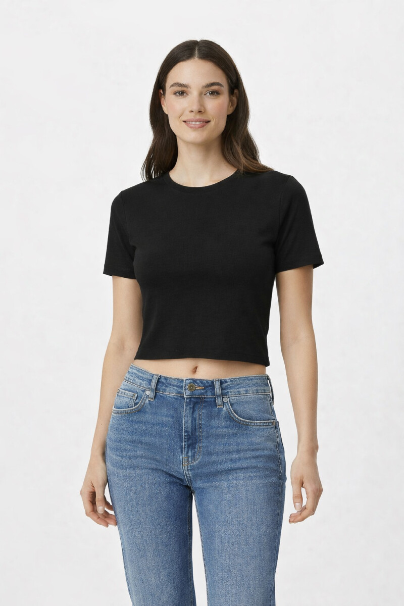 Remera Belga - Negro 