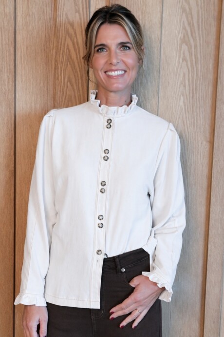 Camisa Mili Tussor Blanco