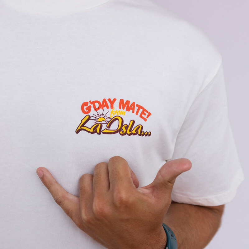 Remera Critical Slide La Isla Mate - Blanco Remera Critical Slide La Isla Mate - Blanco