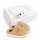 Set Pantufla Unisex + Calienta Cama 1Pza 3 Intensidades Beige