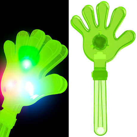 Set Cotillón N4 X24 Manos Con Luz Led Surtido Colores Set Cotillón N4 X24 Manos Con Luz Led Surtido Colores