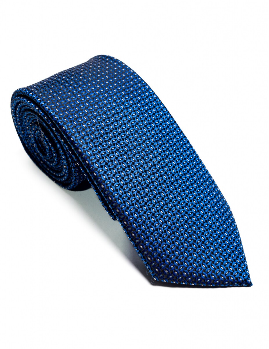 Corbata 8 cm - AZUL COBALTO 