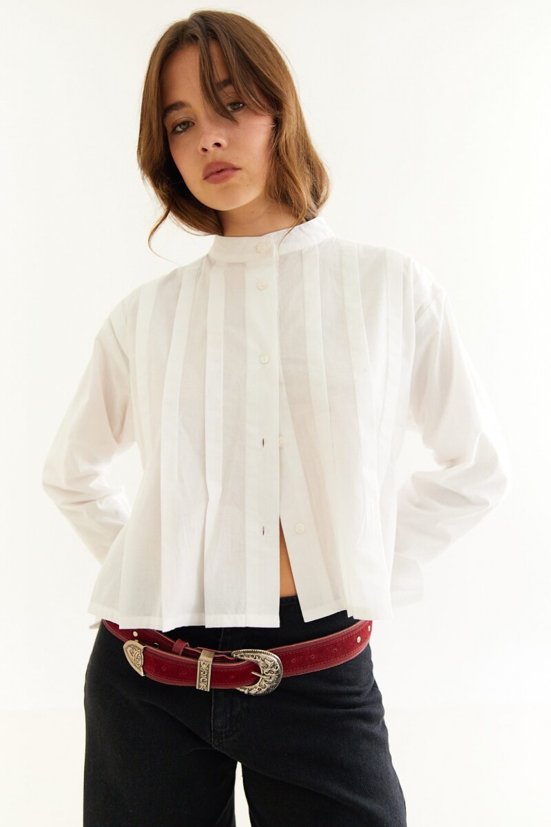 Blusa Fold - Blanco 