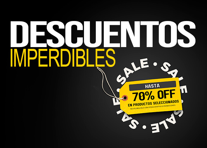 TERCIO DESCUENTOS IMPERDIBLES 70OFF