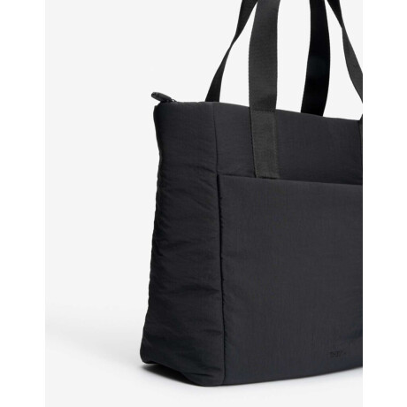 Cartera Shopper Nylon Negro