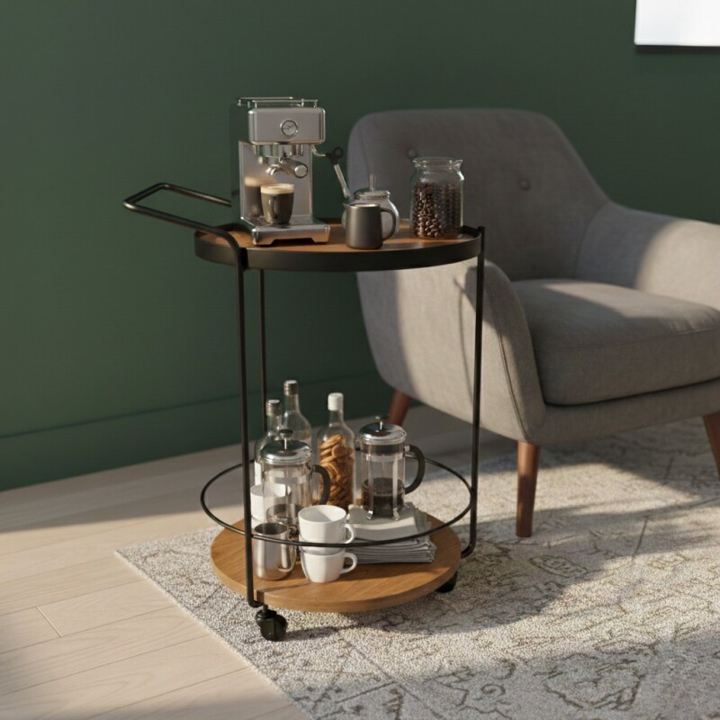 CARRO AUXILIAR PIXI NEGRO (CD) Unica