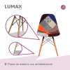 Silla Eames Patchwork Rojo