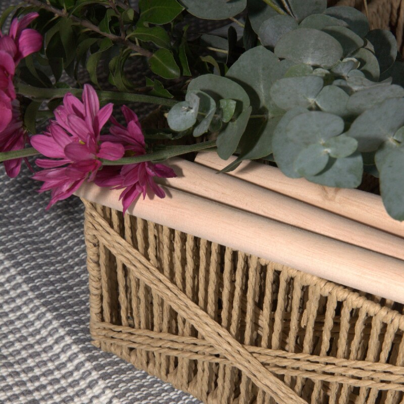 Cesto fibras naturales S