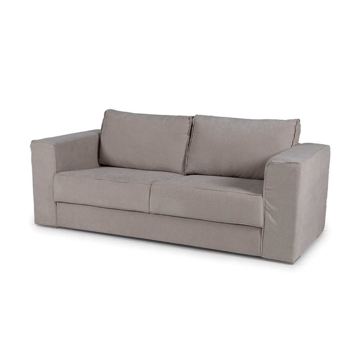 Sofá Olimpus - Microfibra - 3 cuerpos - Kruger 02-152 (Beige) 