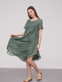 Vestido Belet Verde Seco