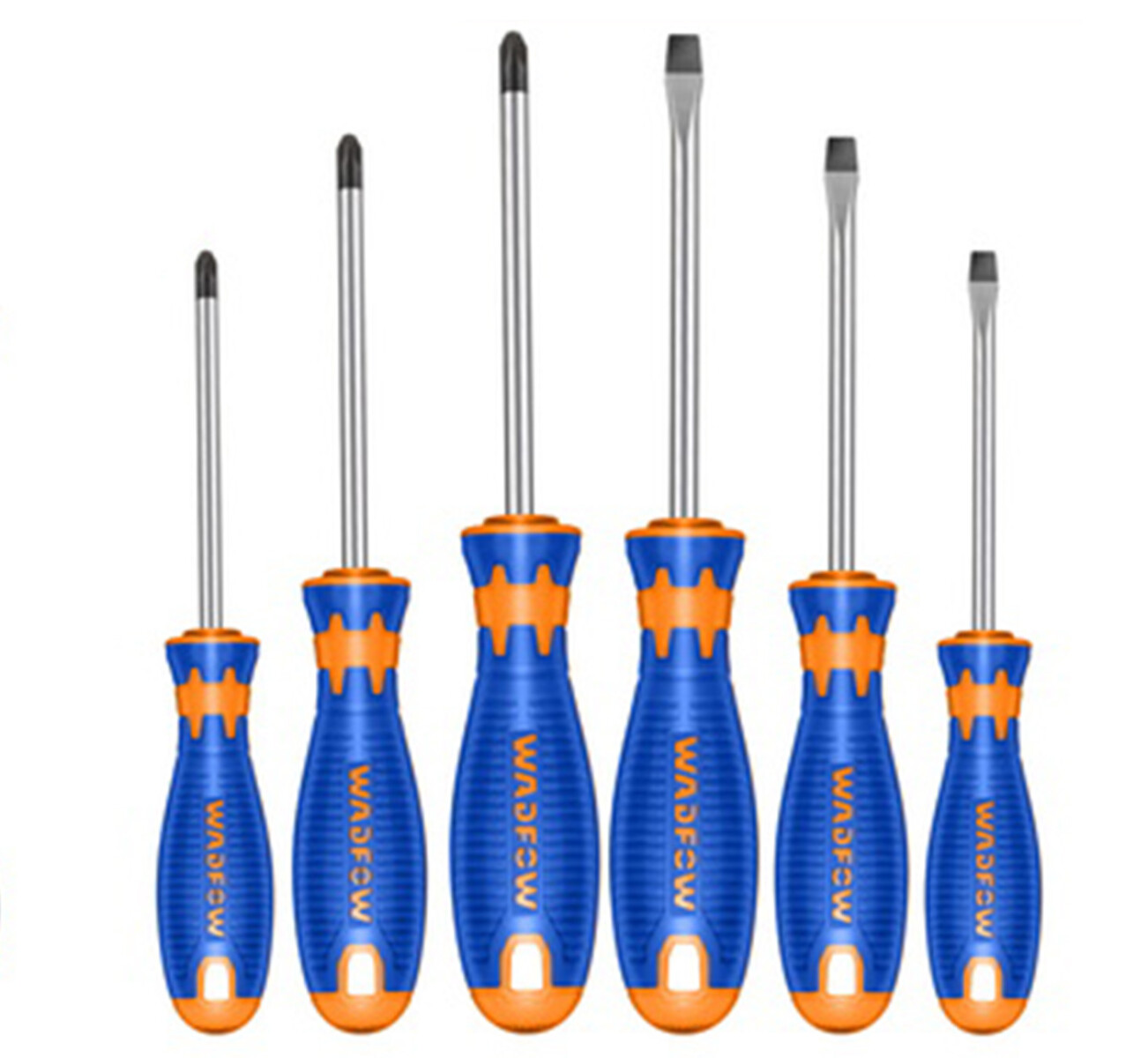 SET 6 DESTORNILLADORES CROMO VANADIO WADFOW 