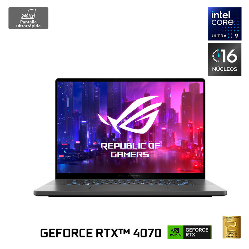 Notebook Gamer ROG Zephyrus G16 GU605MI-QR128W Ultra 9 185H Notebook Gamer ROG Zephyrus G16 GU605MI-QR128W Ultra 9 185H