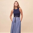 MUSCULOSA ALLIE EYES BASICA AZUL