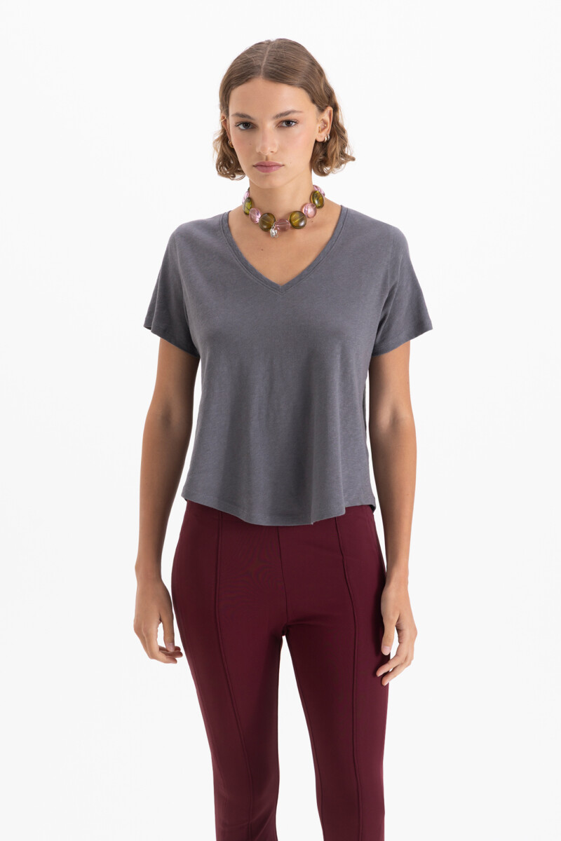 REMERA PEONY Gris