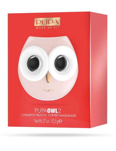 Set de Maquillaje para Ojos y Labios Pupa Owl 2 Cold Shades Rosa