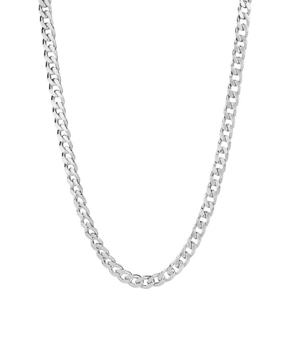 TwoJeys Cadena Collar Cuban Plata 
