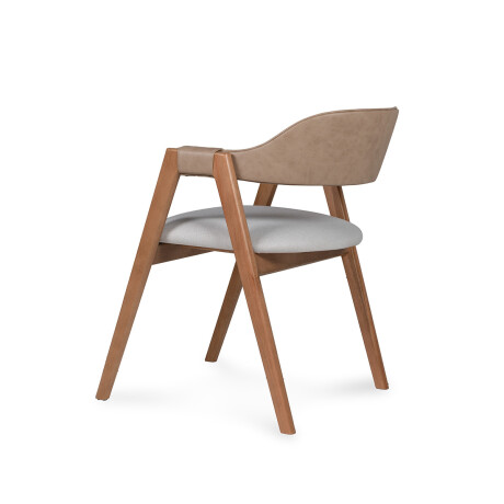 Silla Turim - Tela Rústica 557 (Beige)