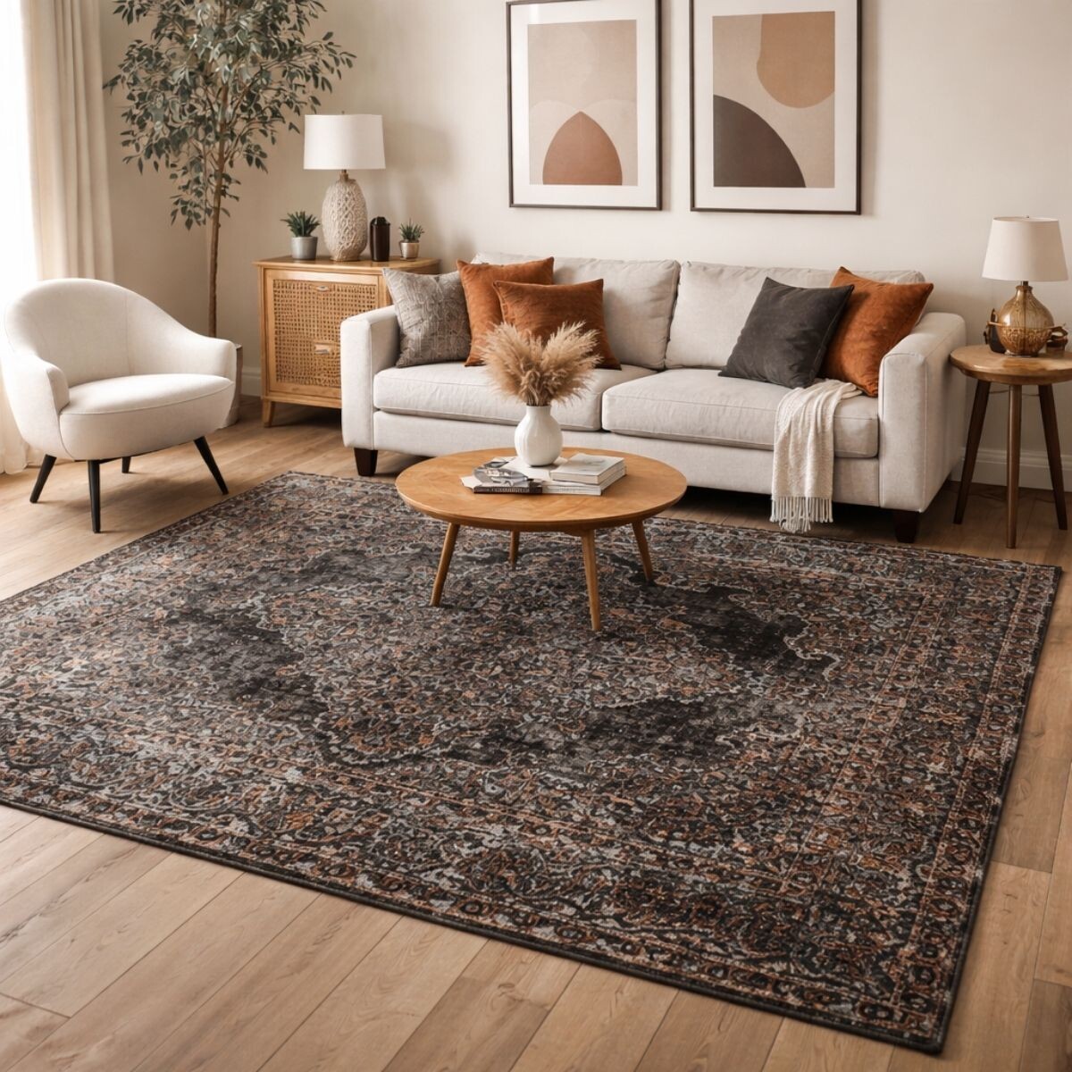 ALFOMBRA KELIM POP ROCKSTAR Negro 