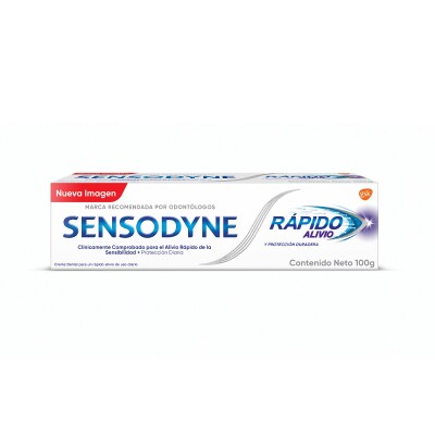 Pasta De Dientes Sensodyne Rápido Alivio 100 Grs. Pasta De Dientes Sensodyne Rápido Alivio 100 Grs.