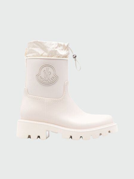 Moncler - Botas de lluvia, Kickstream Blanco