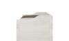 Cama Madera Maciza Con Cajones - 1 plaza - Linea floro Blanco